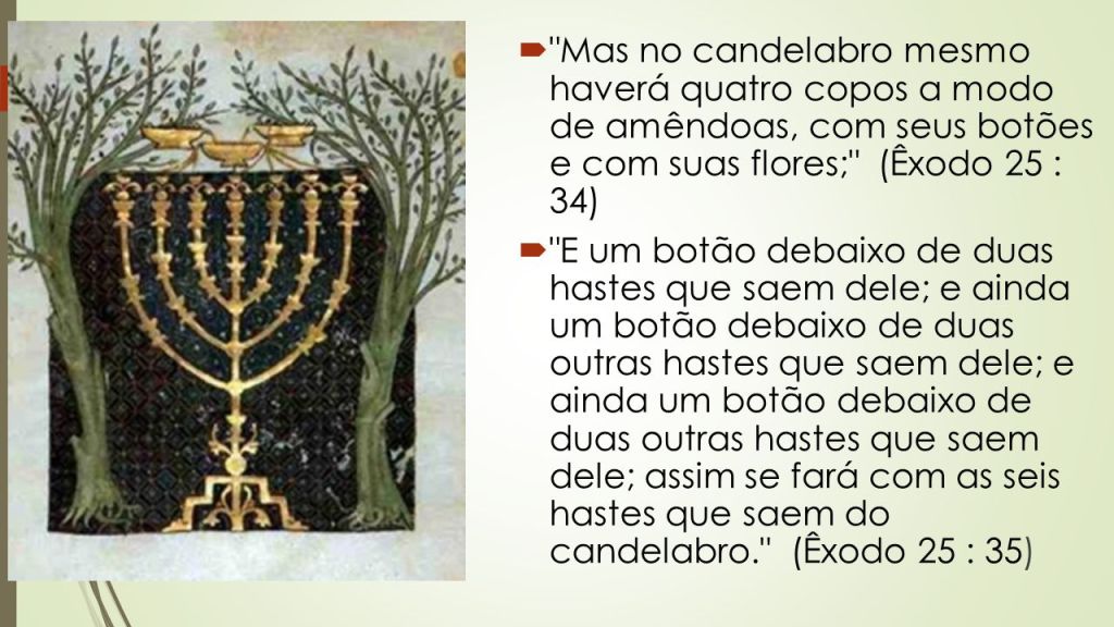 candelabro espírito santo